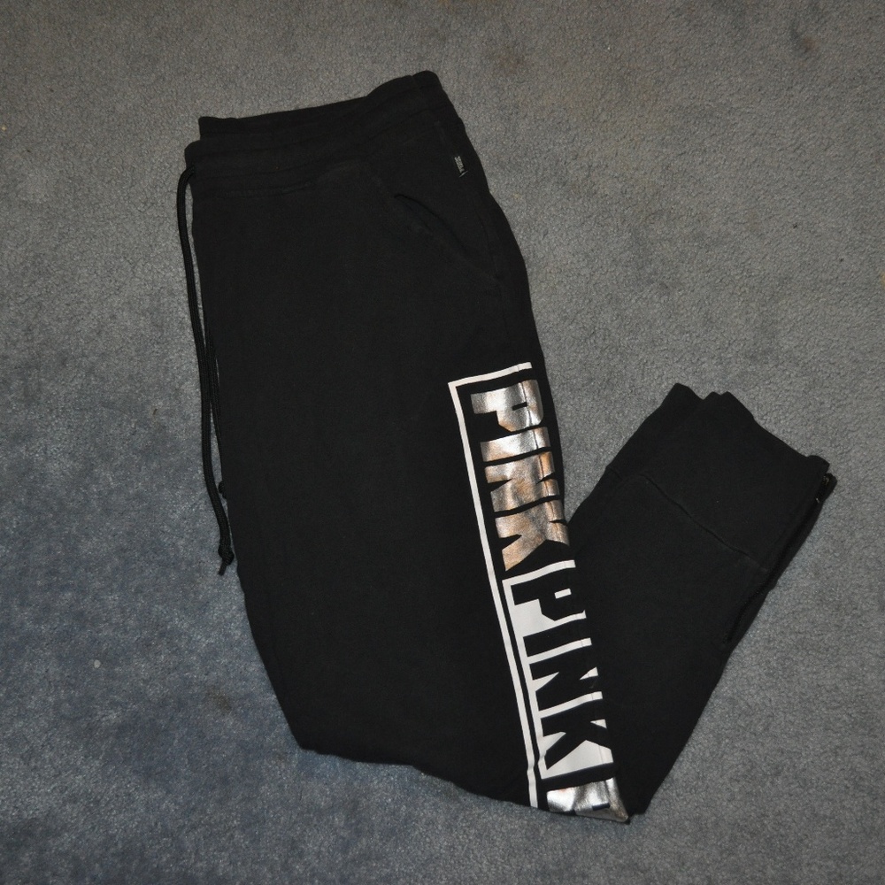 Victoria Secret PINK Black Sweatpants